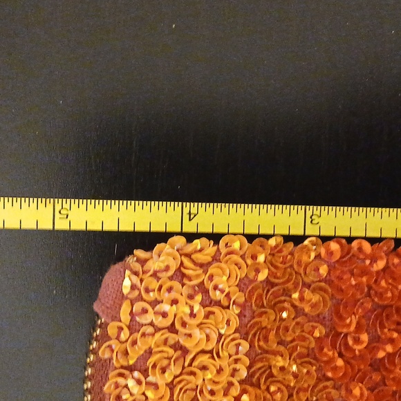 Oliver Bonas Sequined Zip Pouch - Picture 7 of 7